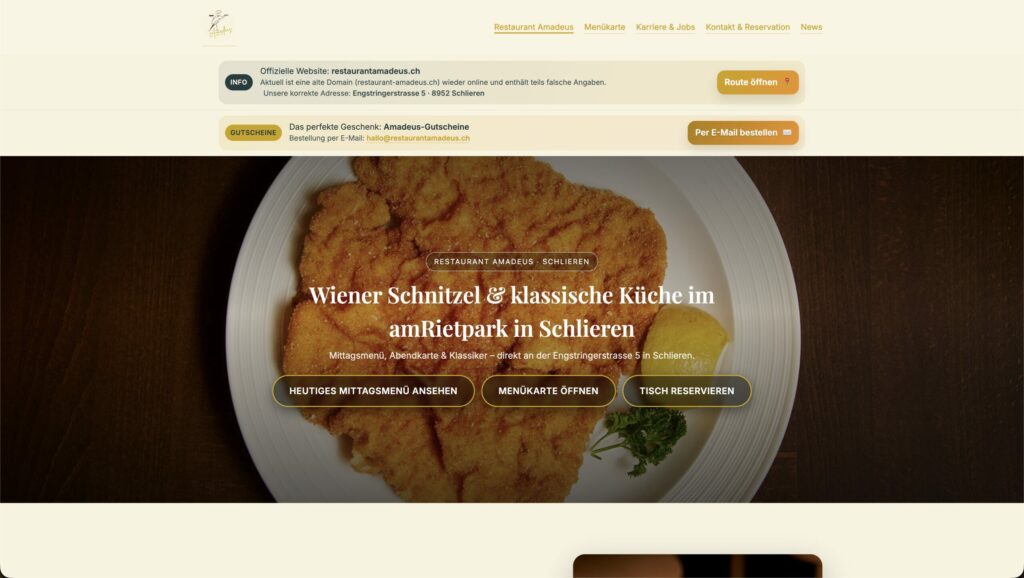 Restaurant Amadeus