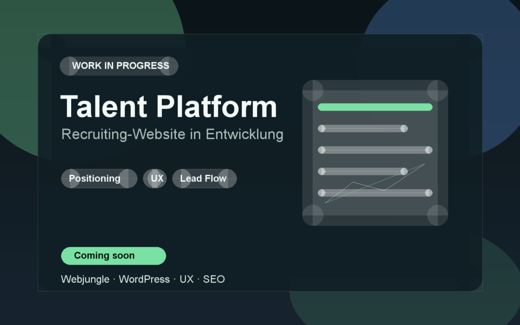 Talent-Plattform (Work in Progress)
